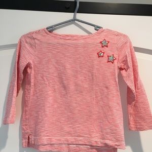 J Crew Everyday striped shirt